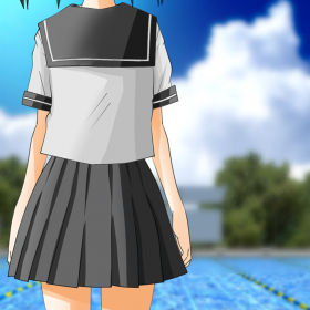 couverture jeu vidéo Swimming Girl