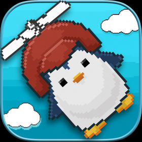 couverture jeu vidéo Swing Penguin Helicopter Frenzy