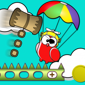 couverture jeu vidéo Swinging Parachute