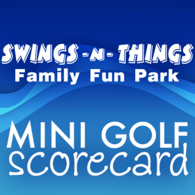 couverture jeu vidéo Swings N Things Mini Golf Score Card