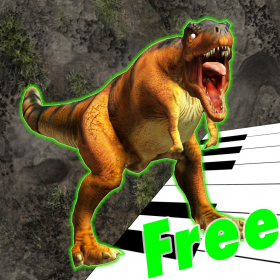 couverture jeu vidéo T. Rex Dinosaur Roar Jurassic Animated 3D Piano Free