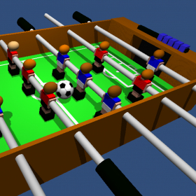 couverture jeux-video Table Football, Table Soccer,  Foosball. 3D. Pro