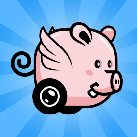 couverture jeu vidéo Tappy Piggy&#039;s Farm Flight Pro