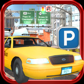 couverture jeux-video TAXI PARKING SIMULATOR - REAL UPTOWN CAB DRIVING EXPERIENCE 3D