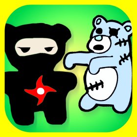 couverture jeu vidéo Teddy Ninja - Attack of the Zombie Bears