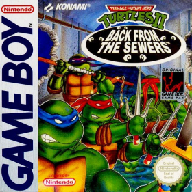 couverture jeu vidéo Teenage Mutant Ninja Turtles II : Back from the Sewers