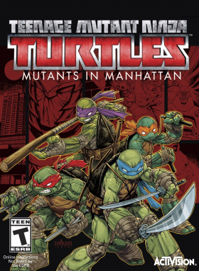 couverture jeu vidéo Teenage Mutant Ninja Turtles : Mutants in Manhattan