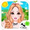 couverture jeu vidéo Tête Herbe Girl - Maquillage de Mode, Dress up et Makeover Jeux pour les Filles et les Enfants