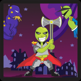 couverture jeu vidéo The Angry Alien - conviértete en un supervillano extraterrestre!
