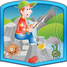 couverture jeu vidéo The Bacteria Fishing Competition - A Virus Elimination Minigame FULL by The Other Games