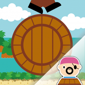 couverture jeu vidéo The Barrel Rider KUROHIGE -Pop Up Pirate-