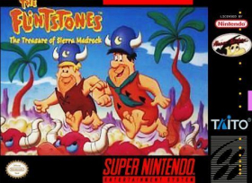 couverture jeu vidéo The Flintstones: The Treasure of Sierra Madrock