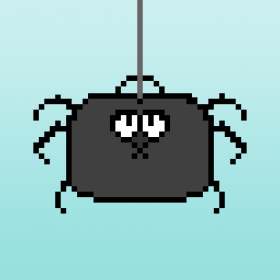 couverture jeu vidéo The Hungry Spider – Free Retro Arcade Game