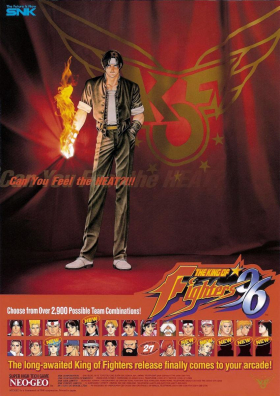 couverture jeu vidéo The King of Fighters &#039;96