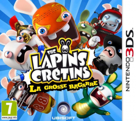 couverture jeu vidéo The Lapins Crétins : La Grosse Bagarre