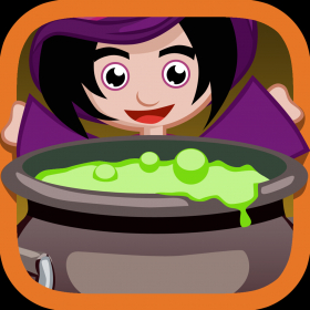 couverture jeu vidéo The Lost Cauldron and the Puzzled Witch - A Halloween Brain Challenge
