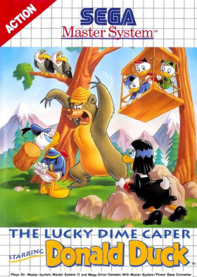 couverture jeux-video The Lucky Dime Caper starring Donald Duck