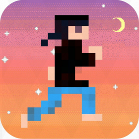 couverture jeu vidéo The Ninja With Blue Jeans