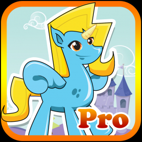 couverture jeu vidéo The Pony Flying Saga PRO - Magical flying Unicorns VS Troll adventure