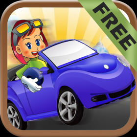 couverture jeu vidéo The Race Kids - Free Mega Fun Hot Rod Car Drive
