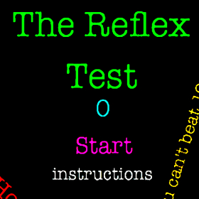 couverture jeu vidéo The Reflex Test!