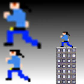 couverture jeu vidéo The Running Man, The Saga Begins