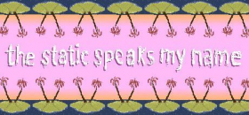 couverture jeu vidéo the static speaks my name