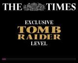 couverture jeu vidéo The Times Exclusive Tomb Raider Level