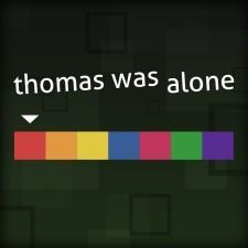 couverture jeu vidéo Thomas Was Alone