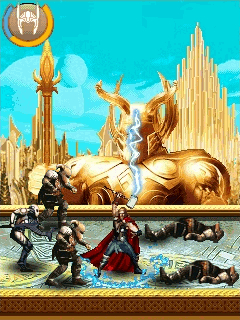 couverture jeu vidéo Thor : Le Monde des ténèbres - Le Jeu officiel (Java)