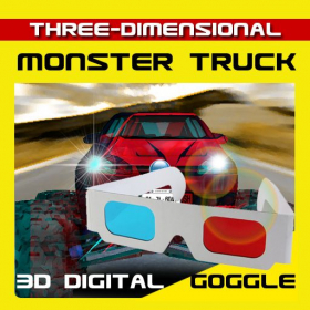 couverture jeu vidéo Three-Dimensional Monster Truck