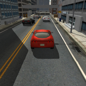 couverture jeu vidéo Thunder City Car Racing