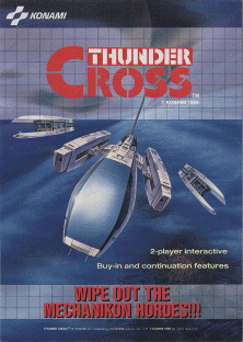 couverture jeu vidéo Thunder Cross