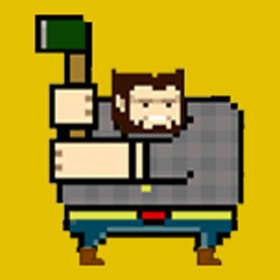 couverture jeu vidéo TIMBER the LumberJack Tree Chopping Man - Golden Edition