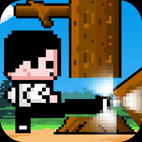couverture jeu vidéo Timberguy Saga - Kung Fu Meets Timber Chop