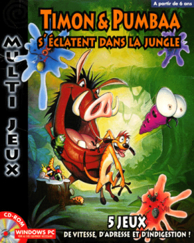 couverture jeu vidéo Timon et Pumbaa s&#039;éclatent dans la jungle