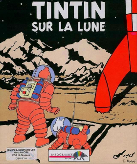couverture jeux-video Tintin sur la Lune
