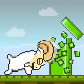 couverture jeu vidéo Tiny Goat FREE GAME - Nouveau Jeu-x de Combat Pixel Gratuit pour les Enfant-s