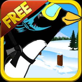 couverture jeu vidéo Tiny Ninja Penguin Dash Free