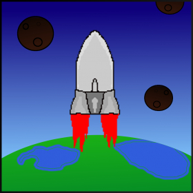 couverture jeu vidéo Tiny Rocket Blast