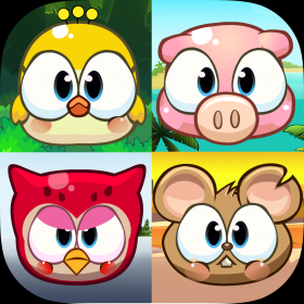 couverture jeu vidéo Tiny Toons Match - jeu des animaux pour les enfants