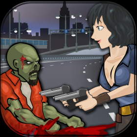 couverture jeu vidéo Tir et le feu Les Zombies - Walk The Highway Route Morte Pro