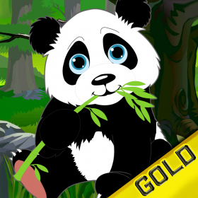 couverture jeux-video tomber dans la jungle: panda superbe parachutisme - Gold Edition