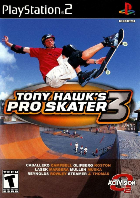 couverture jeu vidéo Tony Hawk&#039;s Pro Skater 3