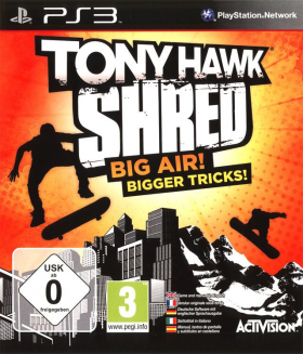 couverture jeu vidéo Tony Hawk Shred
