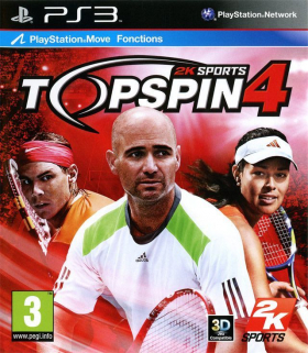 couverture jeu vidéo Top Spin 4