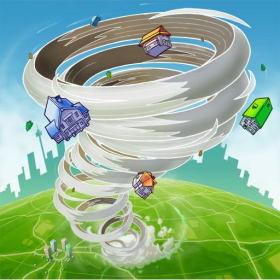 couverture jeu vidéo Tornado Mania!