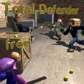 couverture jeu vidéo Total Defender Free