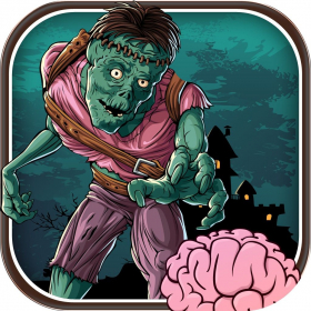 couverture jeu vidéo Touches pas à mon cerveau - Jeu logique de zombies stupide et effrayants PRO