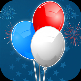 couverture jeu vidéo Tous Chain Reaction américaine - 4ème drôle of Juillet Jeu de point de correspondance pour Independence Day HD gratuit